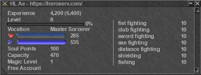 Signature for player HL Ae