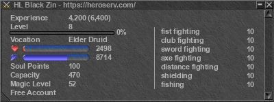 Signature for player HL Black Zin