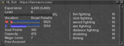Signature for player HL Bot
