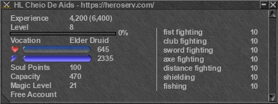 Signature for player HL Cheio De Aids