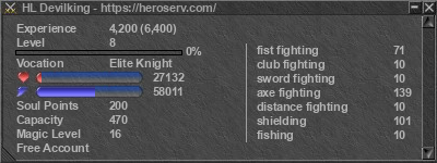 Signature for player HL Devilking