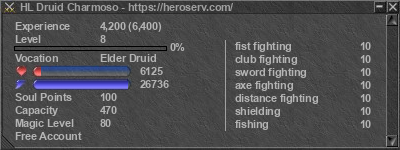 Signature for player HL Druid Charmoso