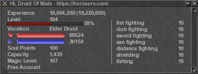Signature for player HL Druid Of Mals