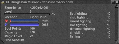 Signature for player HL Dungastan Murkov