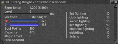 Signature for player HL Ending Knight