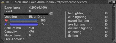 Signature for player HL Eu Sou Uma Foca Aunaunaun