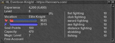 Signature for player HL Evertoon Knight