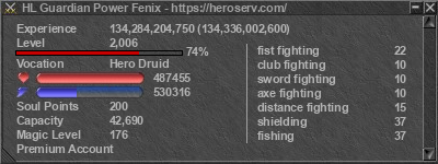 Signature for player HL Guardian Power Fenix