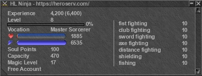 Signature for player HL Ninja