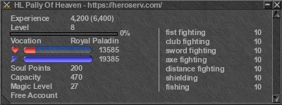 Signature for player HL Pally Of Heaven