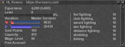 Signature for player HL Reaven