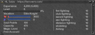 Signature for player HL Saizo