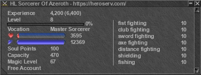 Signature for player HL Sorcerer Of Azeroth