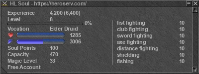 Signature for player HL Soul