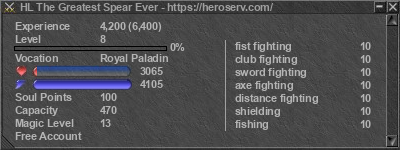 Signature for player HL The Greatest Spear Ever