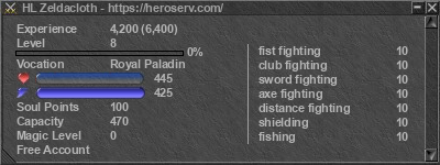 Signature for player HL Zeldacloth