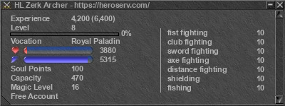 Signature for player HL Zerk Archer