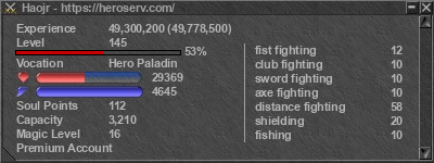 Signature for player Haojr