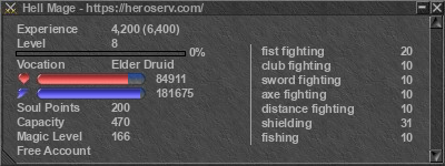 Signature for player Hell Mage