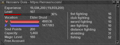 Signature for player Heroserv Dois