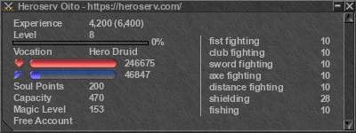 Signature for player Heroserv Oito