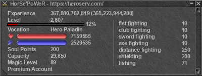 Signature for player HorSe'PoWeR