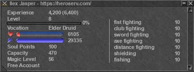 Signature for player Ilex Jasper