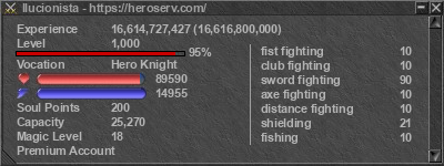 Signature for player Ilucionista