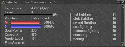 Signature for player Infected