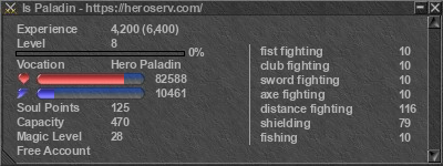 Signature for player Is Paladin