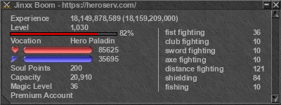 Signature for player Jinxx Boom