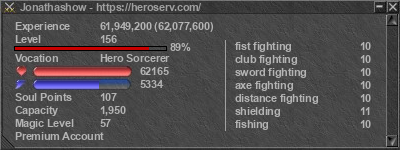 Signature for player Jonathashow