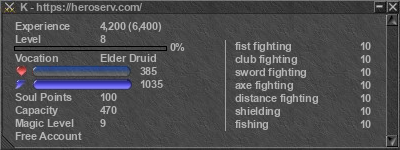 Signature for player K