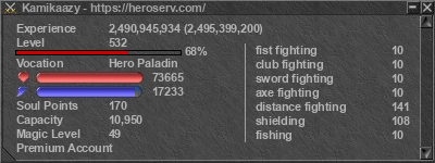 Signature for player Kamikaazy