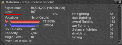 Signature for player Katarina