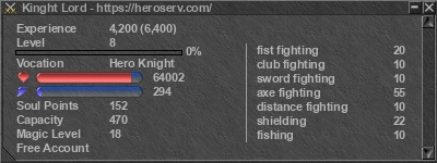 Signature for player Kinght Lord