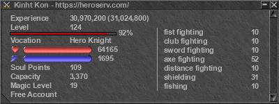 Signature for player Kinht Kon