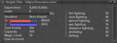 Signature for player Knight Elite