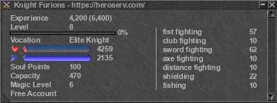 Signature for player Knight Furions