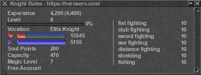 Signature for player Knight Rules