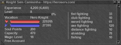 Signature for player Knight Sem Camisinha