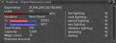 Signature for player Kokiloot