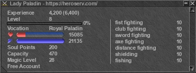 Signature for player Lady Paladin
