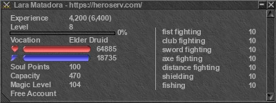 Signature for player Lara Matadora