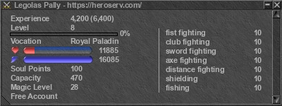 Signature for player Legolas Pally
