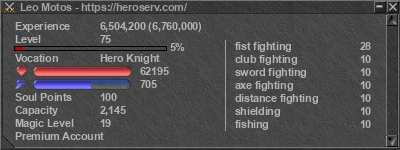 Signature for player Leo Motos