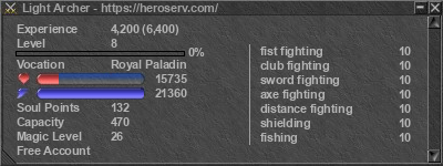 Signature for player Light Archer
