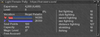 Signature for player Light Female Pally