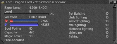 Signature for player Lord Dragon Lord