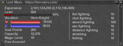 Signature for player Lord Maxx